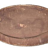 Bevelled Glass Art Deco Oval Mirror