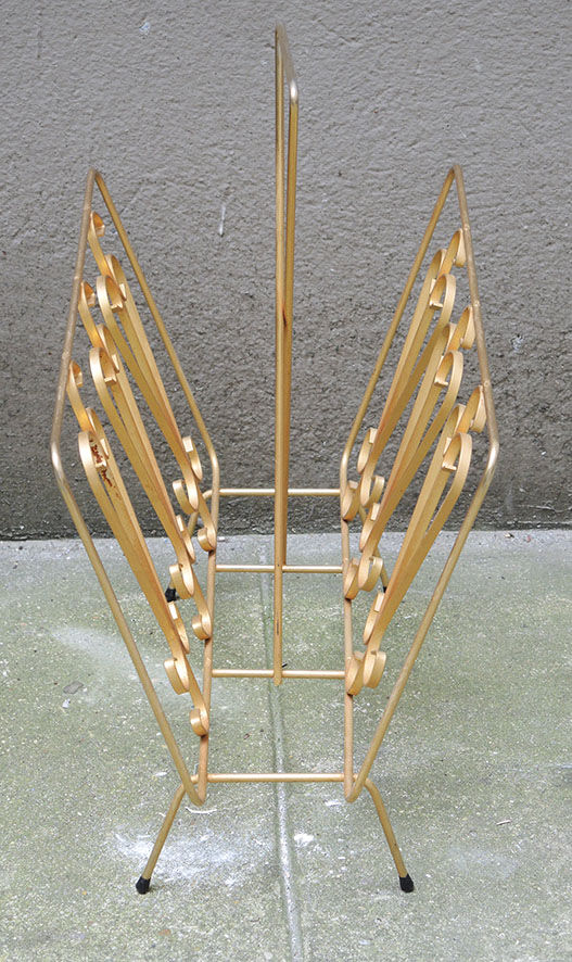 Brass magazine holder