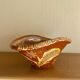 Old glazed terracotta plate, Portuguese craftsmanship.