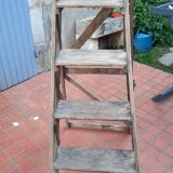 Old wooden stepladder