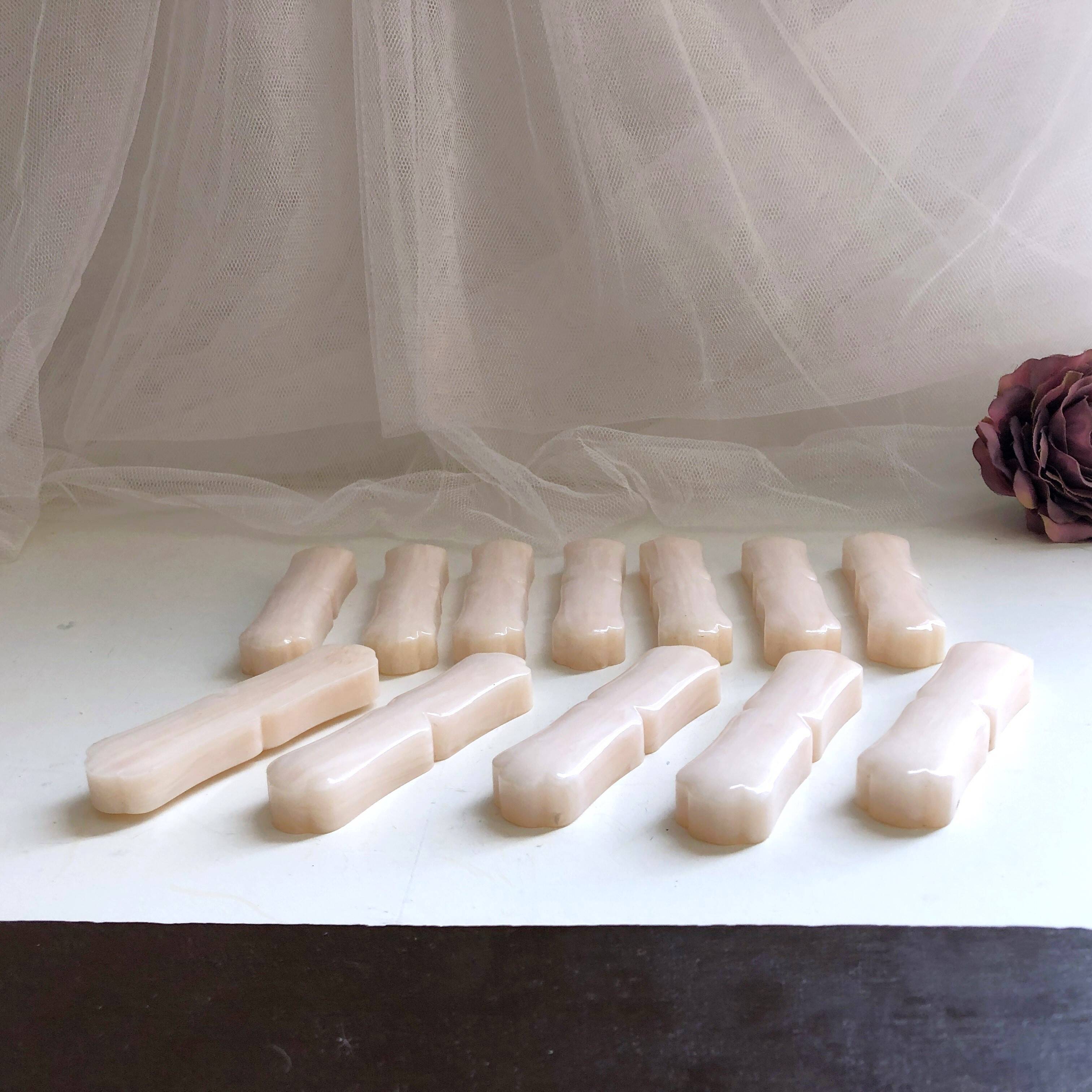 12 vintage cutlery knife holders