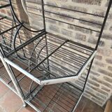 Art deco iron bakery shelf