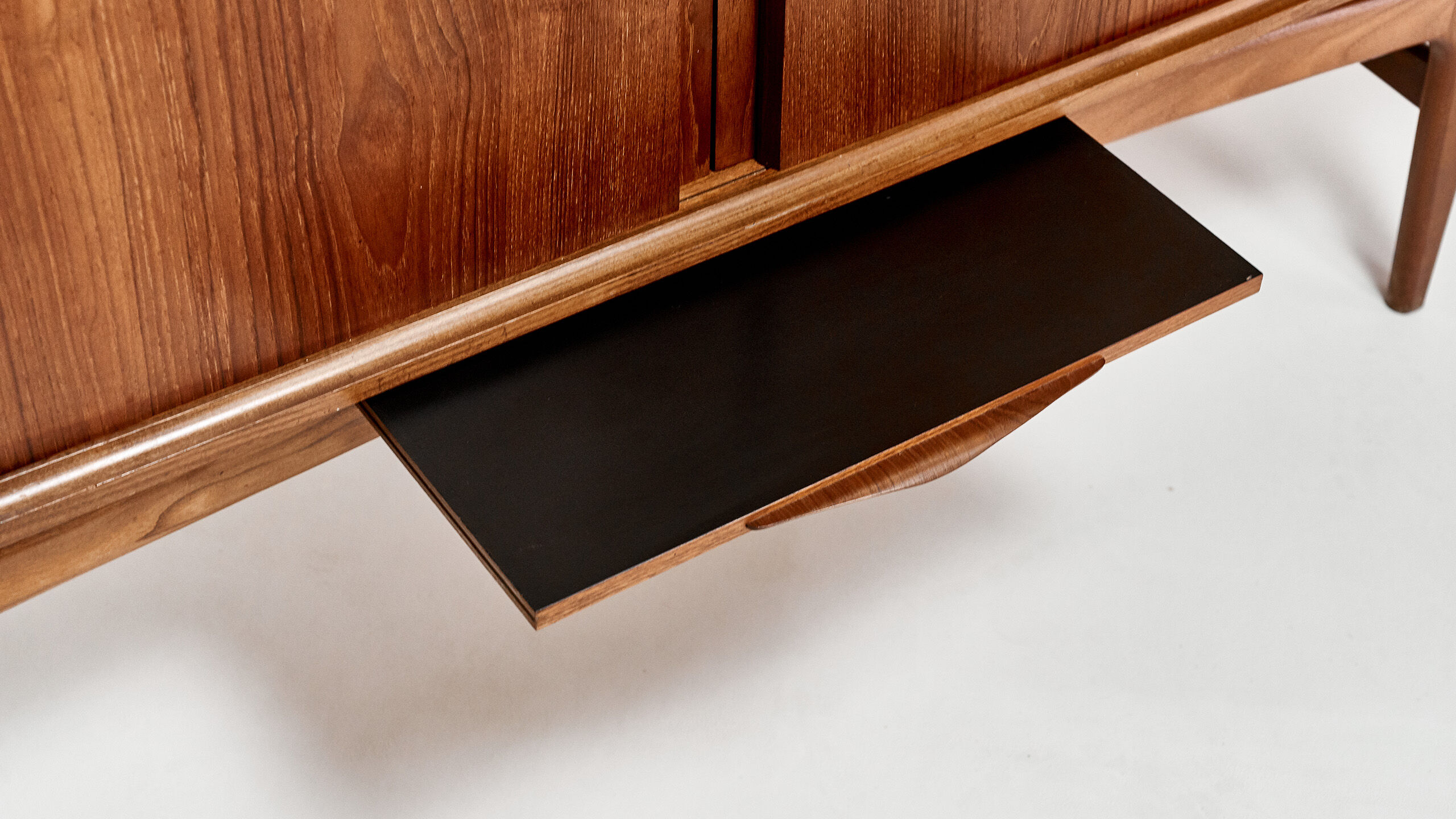 Mi-high teak sideboard, Jens Ærthøj Jensen & Tage Molholm, Denmark, 1960