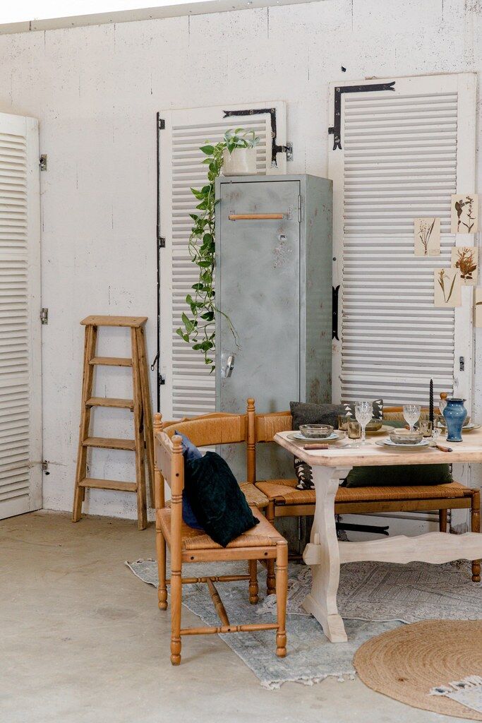 Metal industrial cloakroom