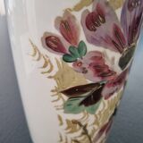 Painted opaline vase, 1900