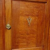 Vintage buffet in light and black oak