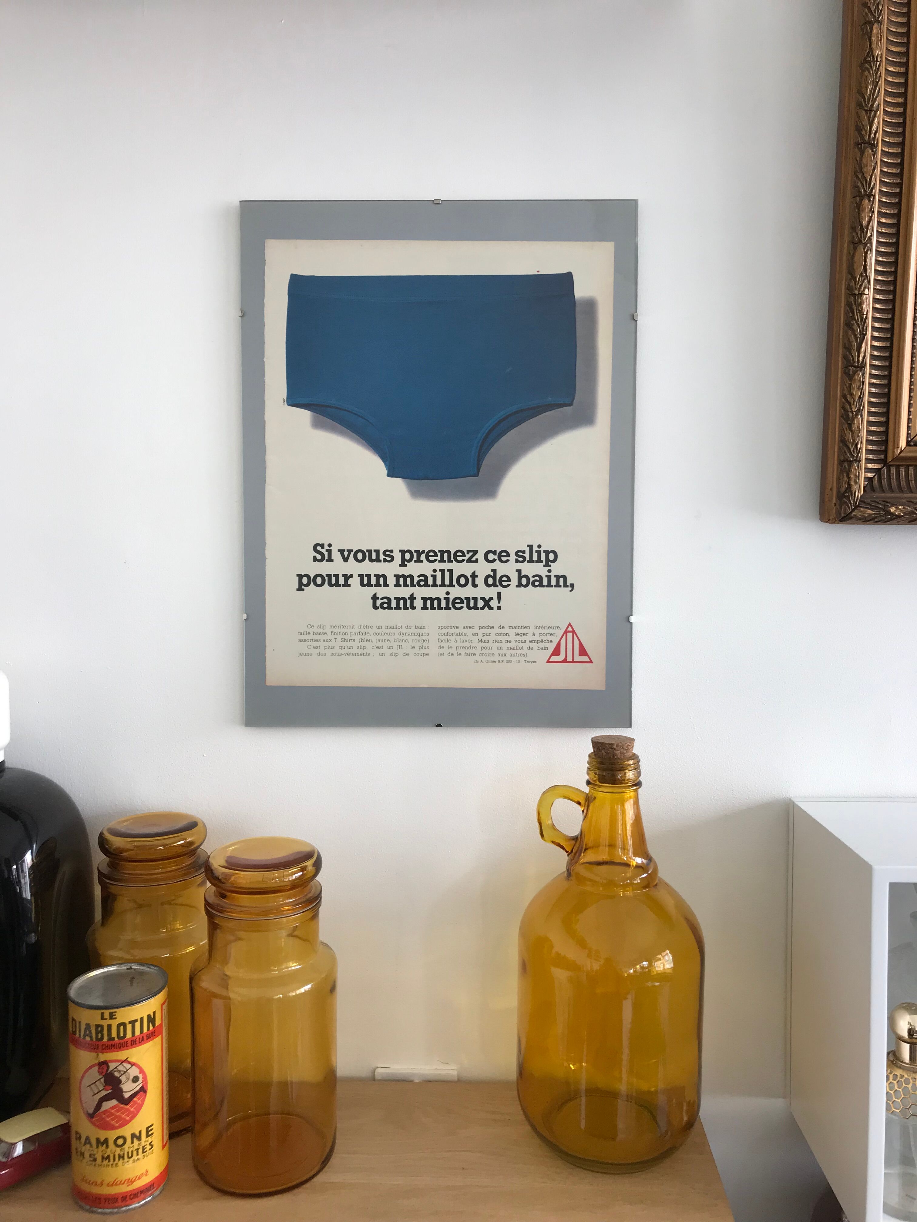 Advertising poster Jil years 50