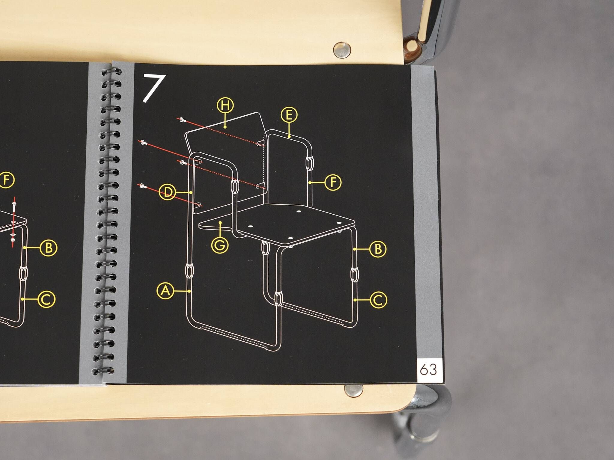 HOPMI chair by Gerrit Rietveld, Netherlands, 2013, limited edition 129/150