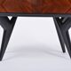 Pair of Italian Midcentury Nightstands with Sculptural Base