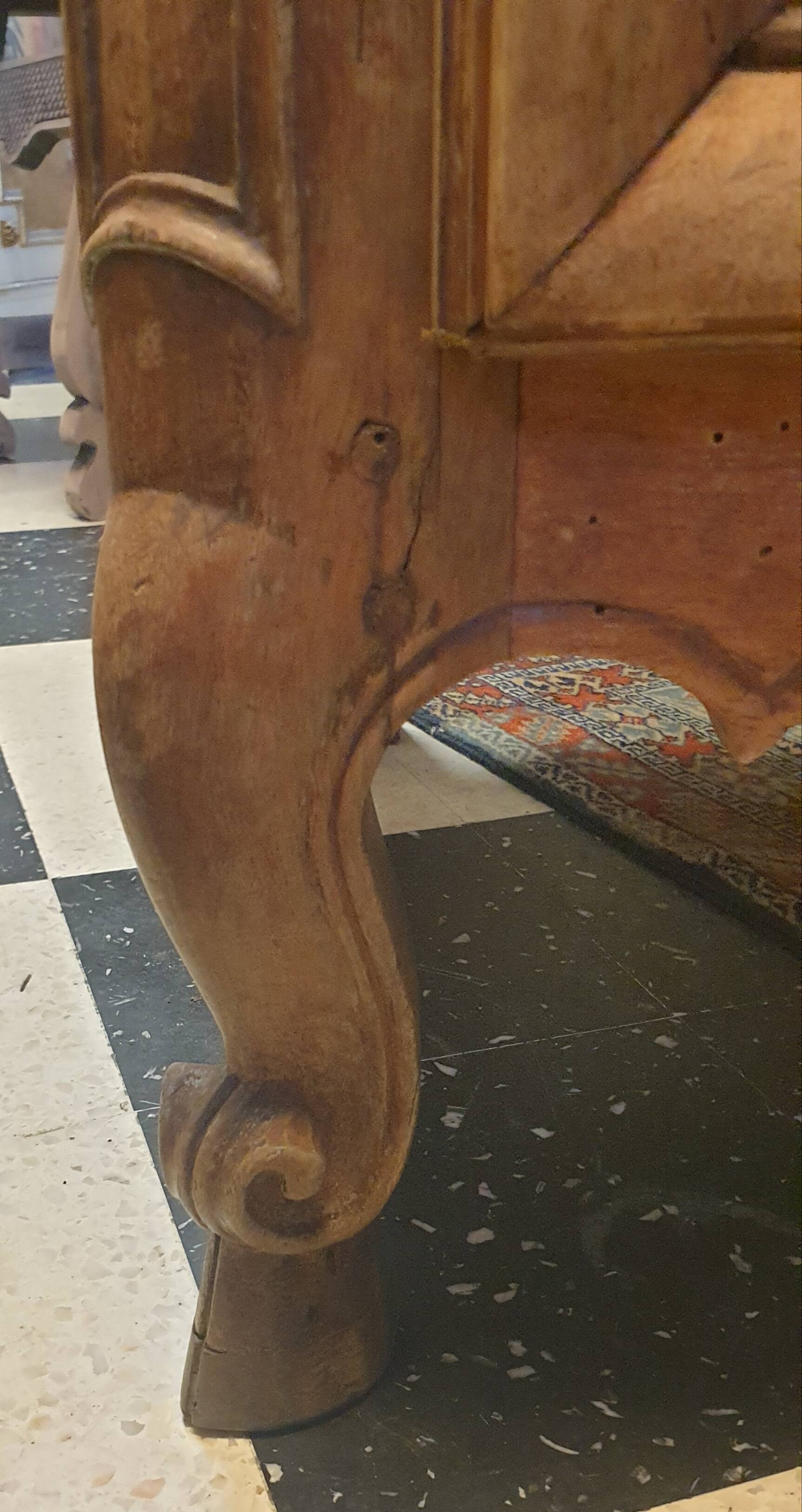 Louis XV style solid wood jam cupboard