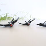 Soaring 3 ceramic swallows