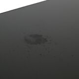 Table basse vintage en laiton et cuivre