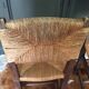 2 straw chairs