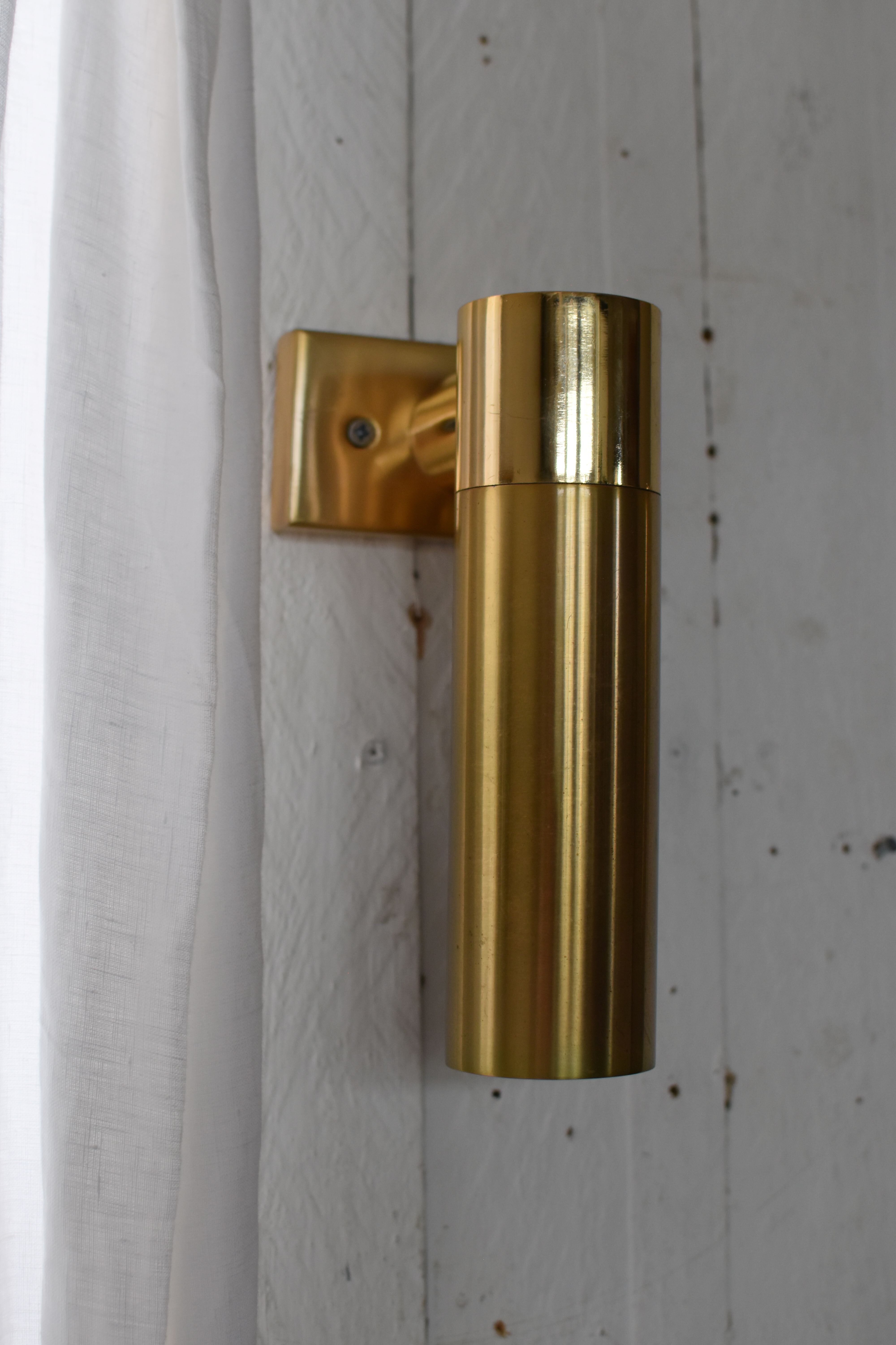 Wall lamps cylilndrique gilded