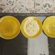 3 Gien earthenware plates