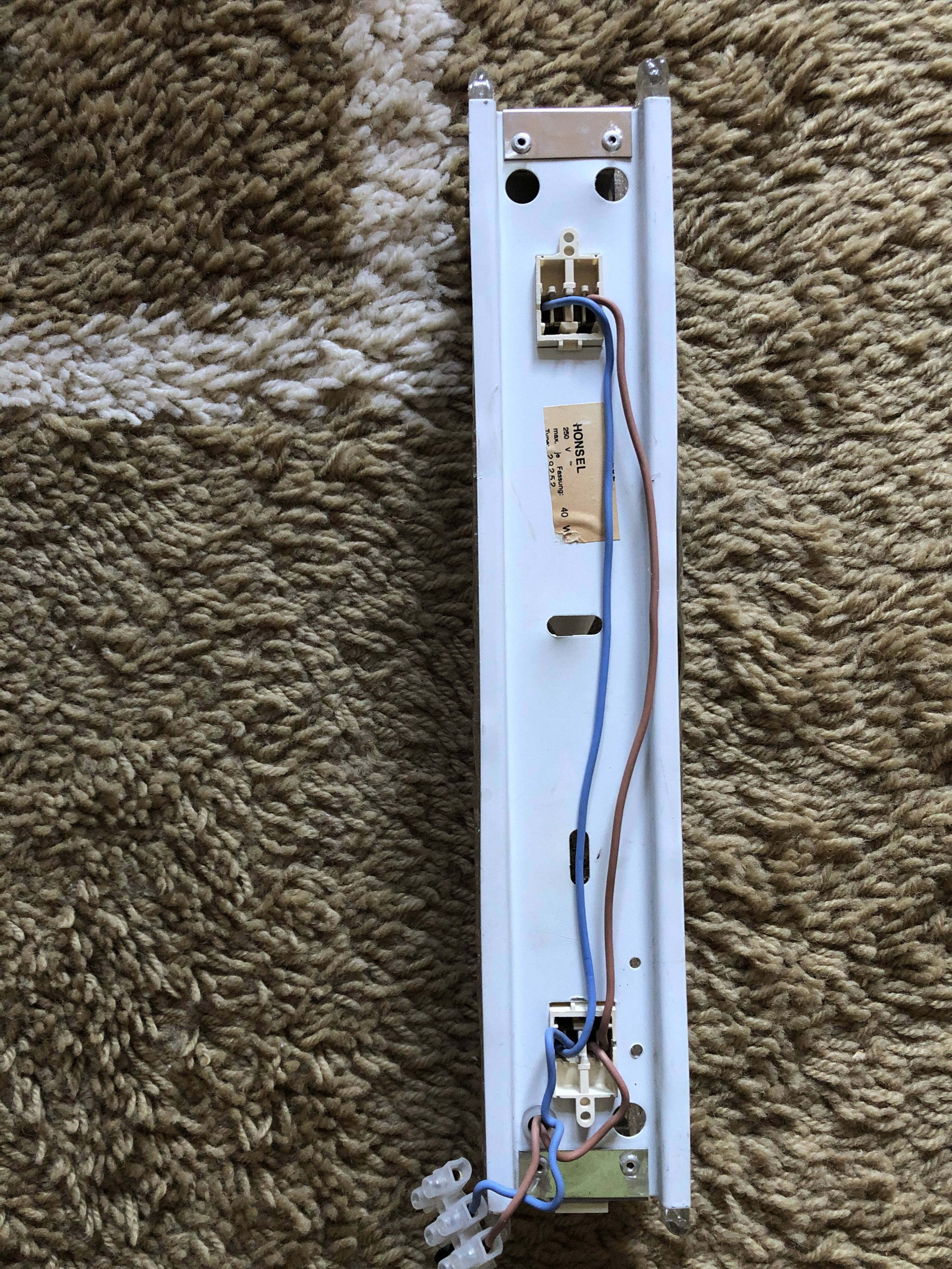 Glass wall applique effect ice by JT Kalmar Austria circa 1950