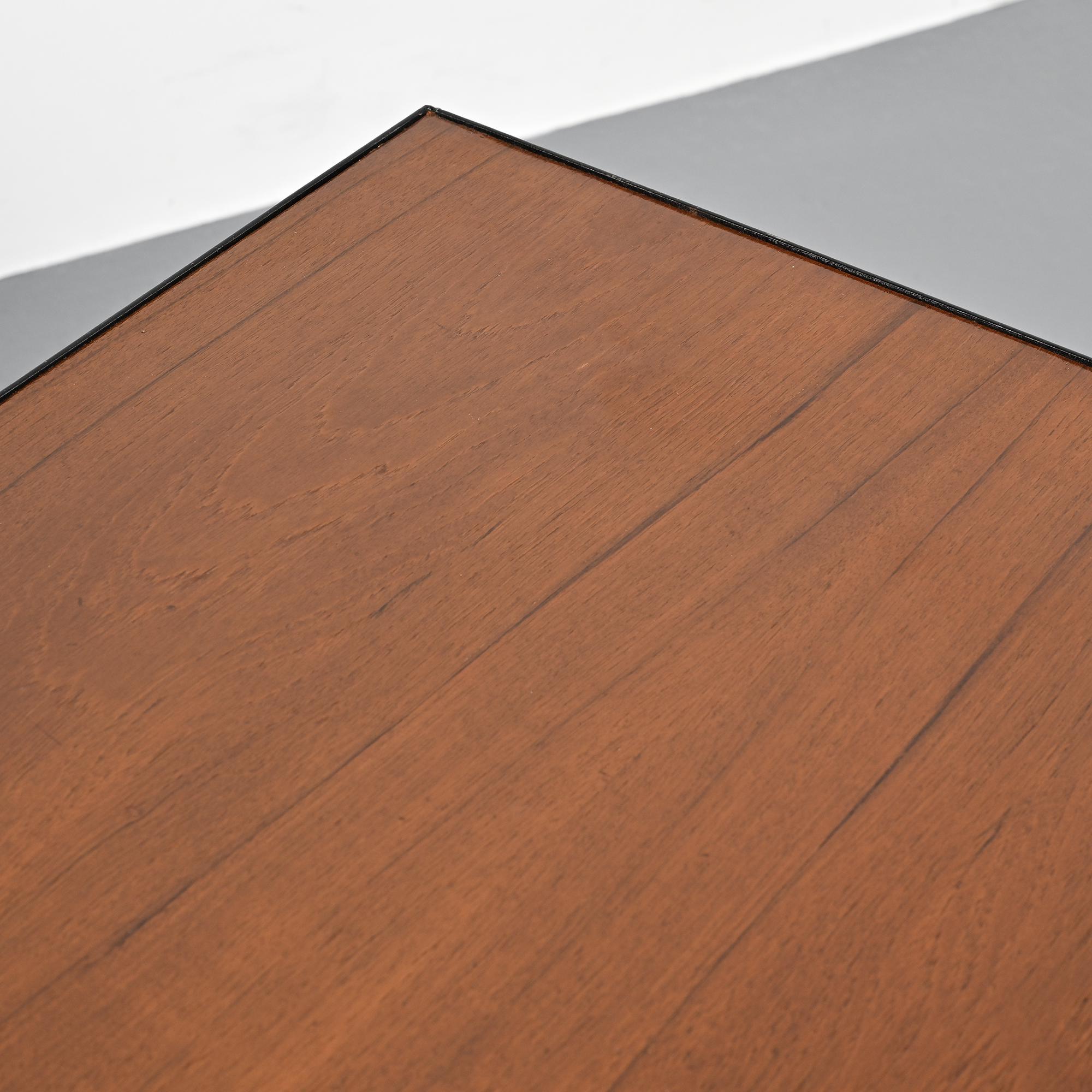 Metal and laminate desk, Meurop, 1960s
