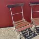 Lot de 4 chaises de jardin / bistrot