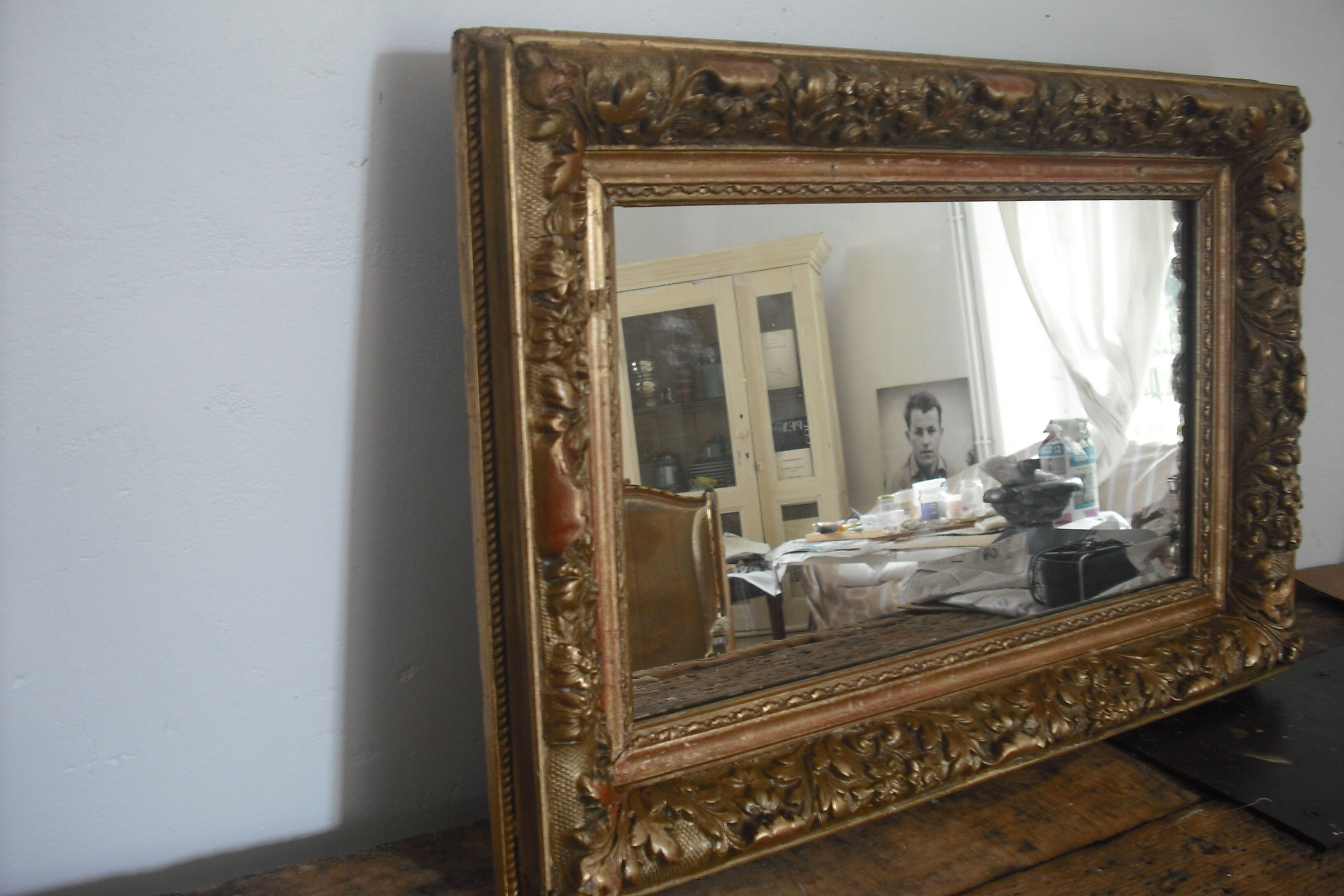 Mirror 52 x 35 cm - 19th