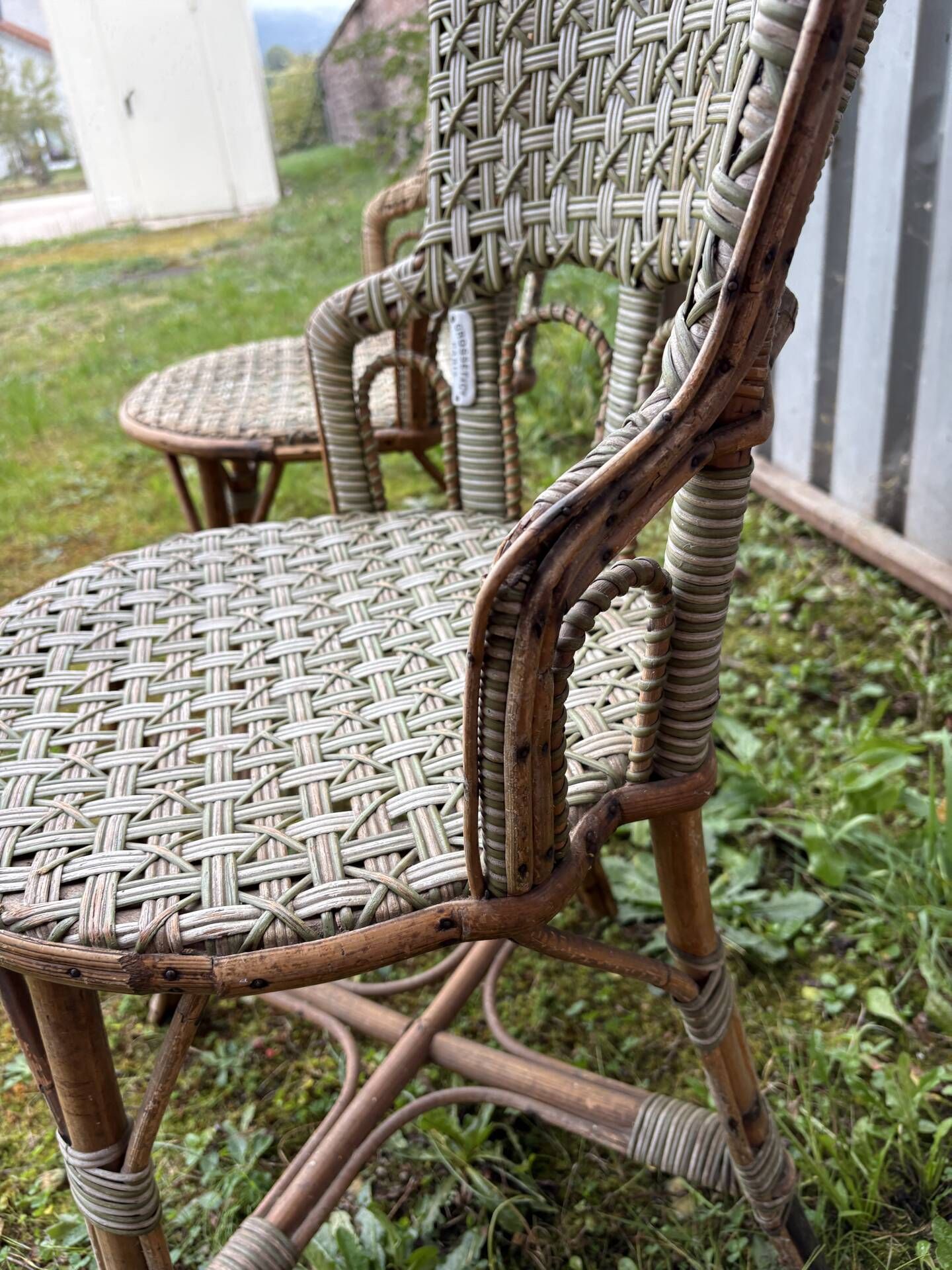 Wicker garden furniture 1920