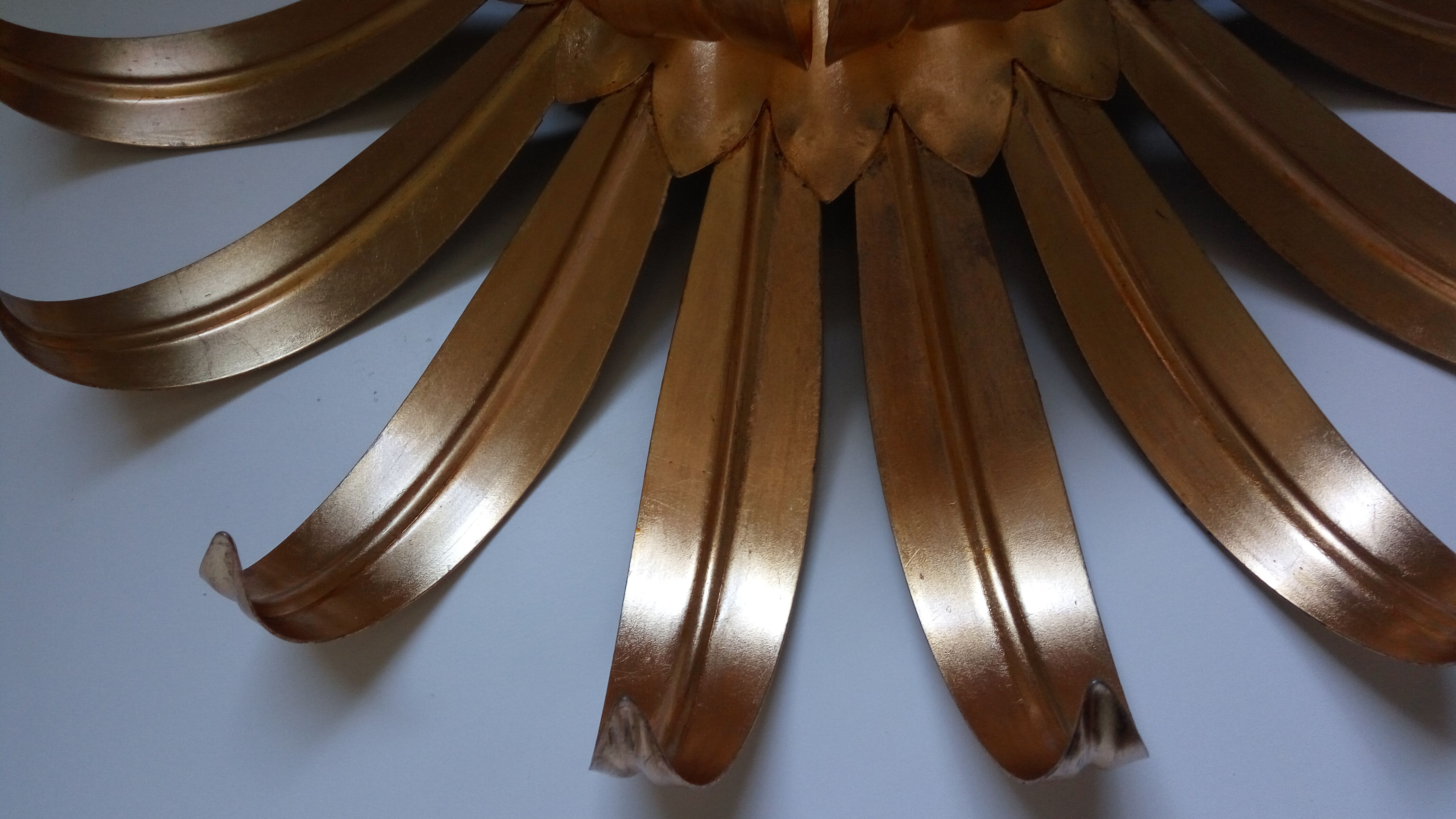 Wall lamp flower vintage