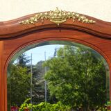 Louis XVI style mahogany cabinet