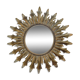 Vintage metal sun mirror,  70