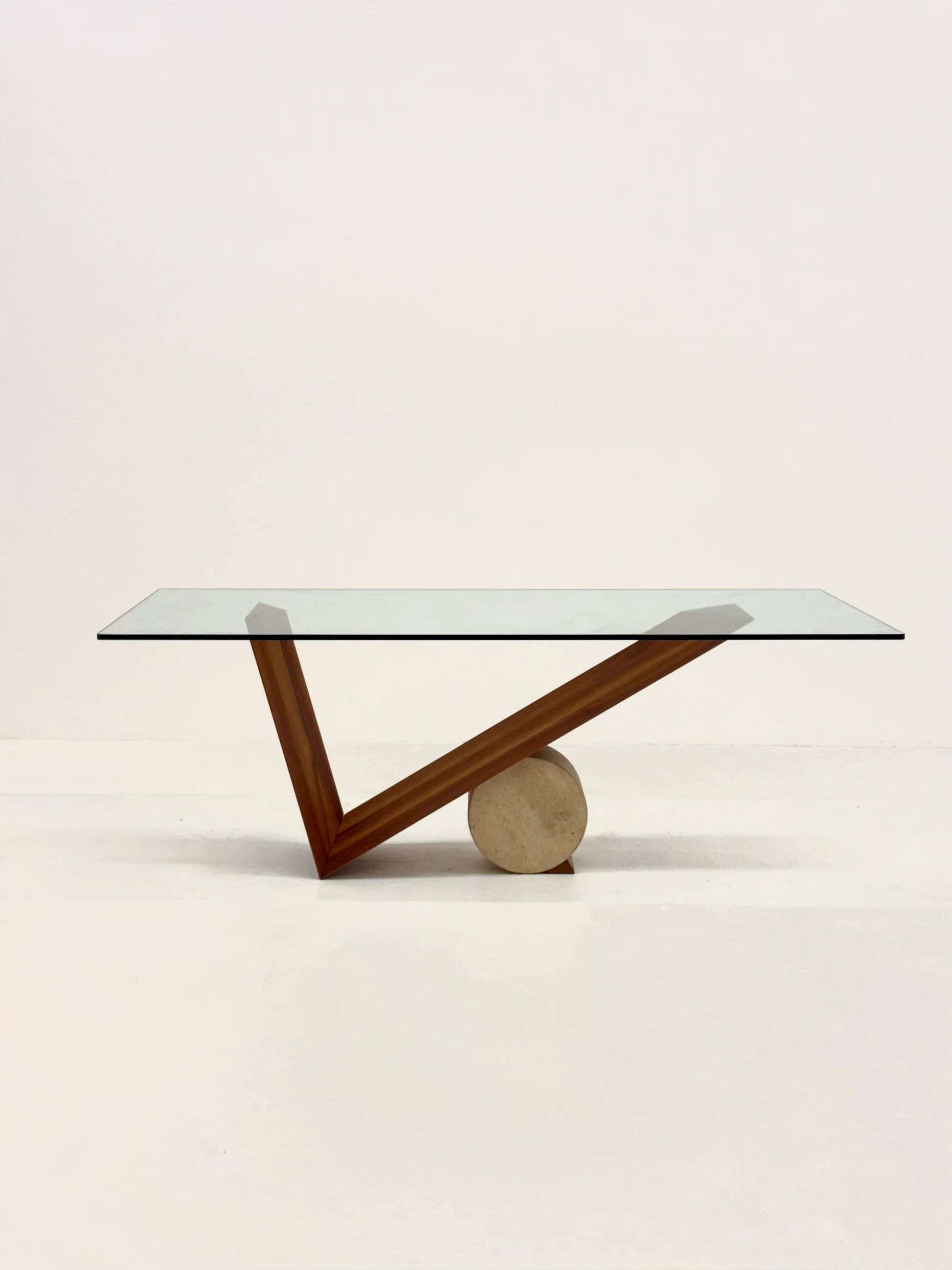 Valentino dining table by Emanuele Zenere for Cattelan