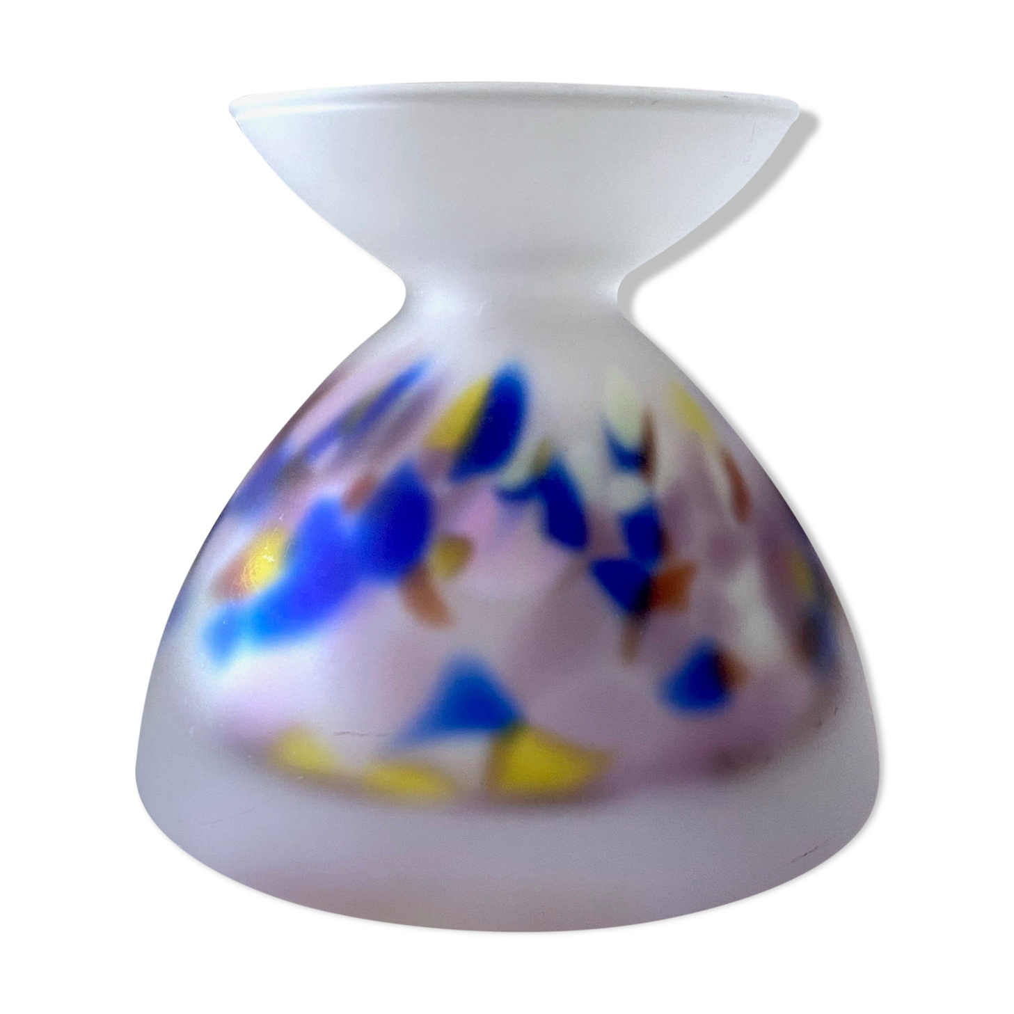 Midmodern vase glass, vintage