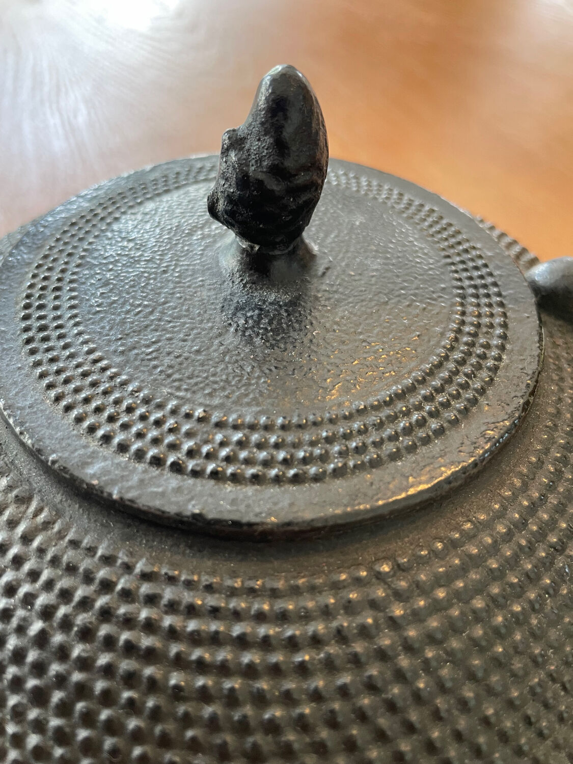 Japanese cast iron teapot