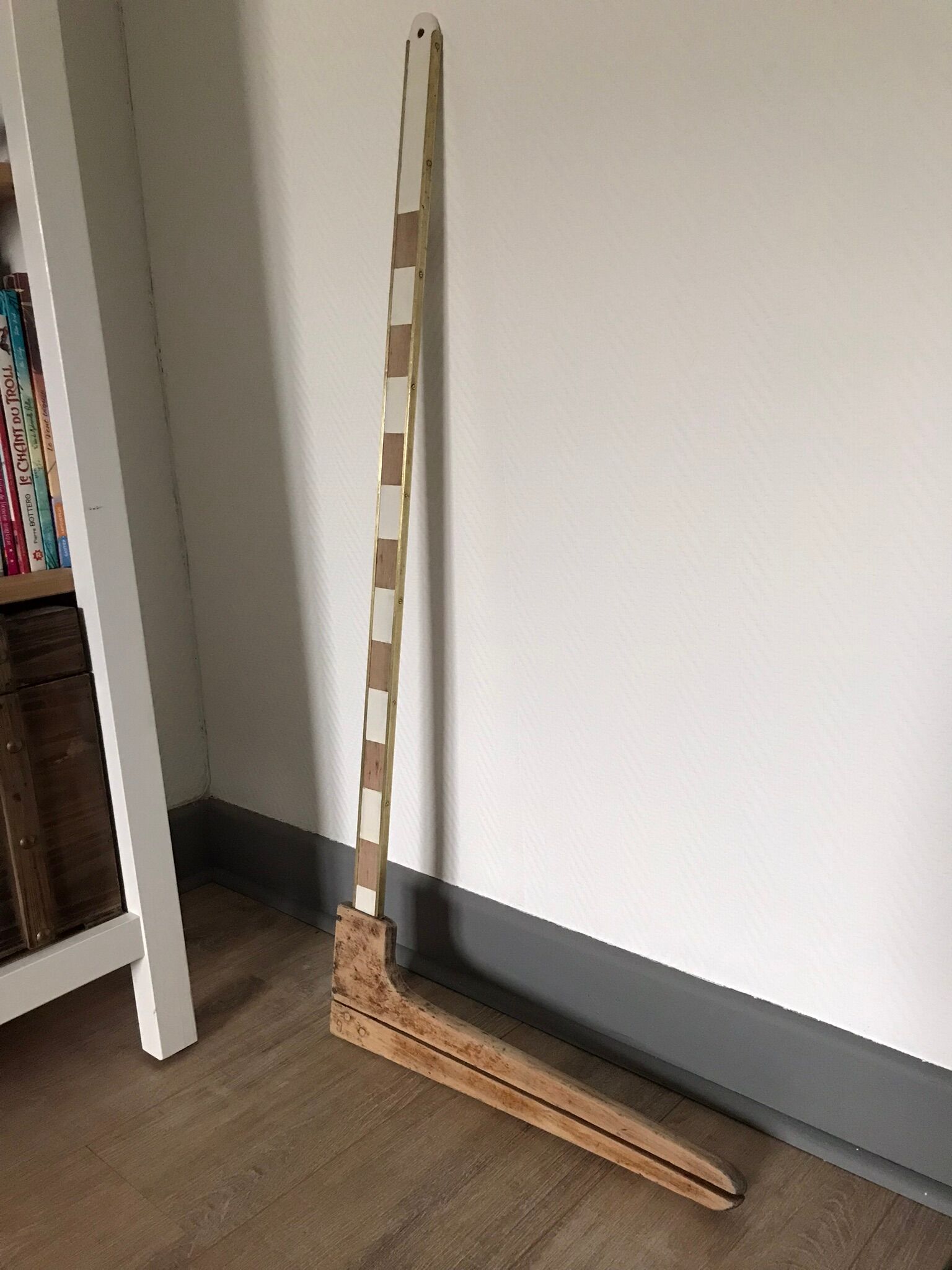 Compas forestier en bois et laiton Selency