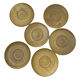 Set cups under sandstone cups