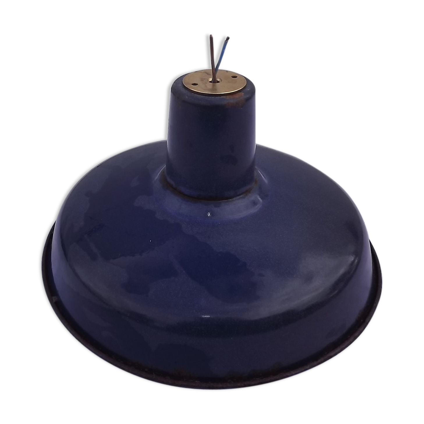 Suspension industrial sheet metal enamelled