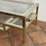Table basse Roche Bobois. 1970. Hollywood Regency. 110x75