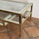 Roche Bobois coffee table. 1970. Hollywood Regency. 110x75