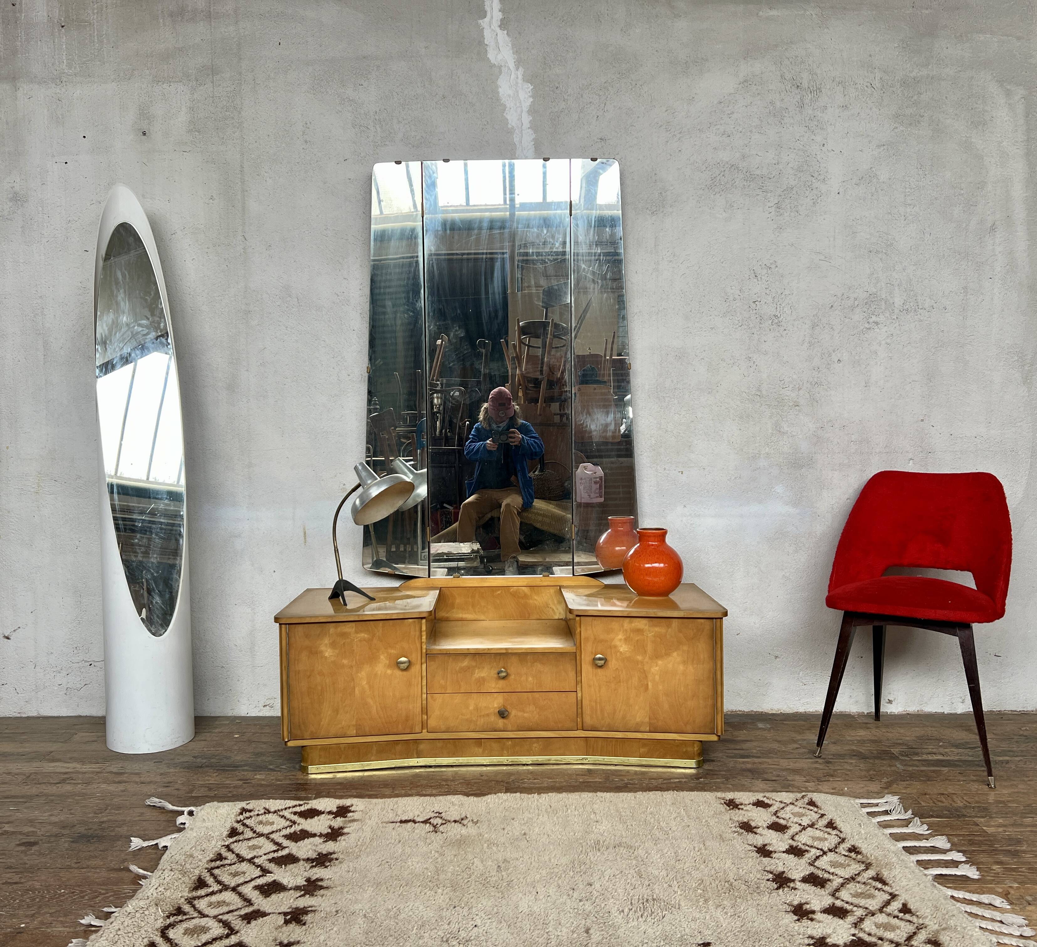 Vintage dressing table/vanity table/entryway furniture