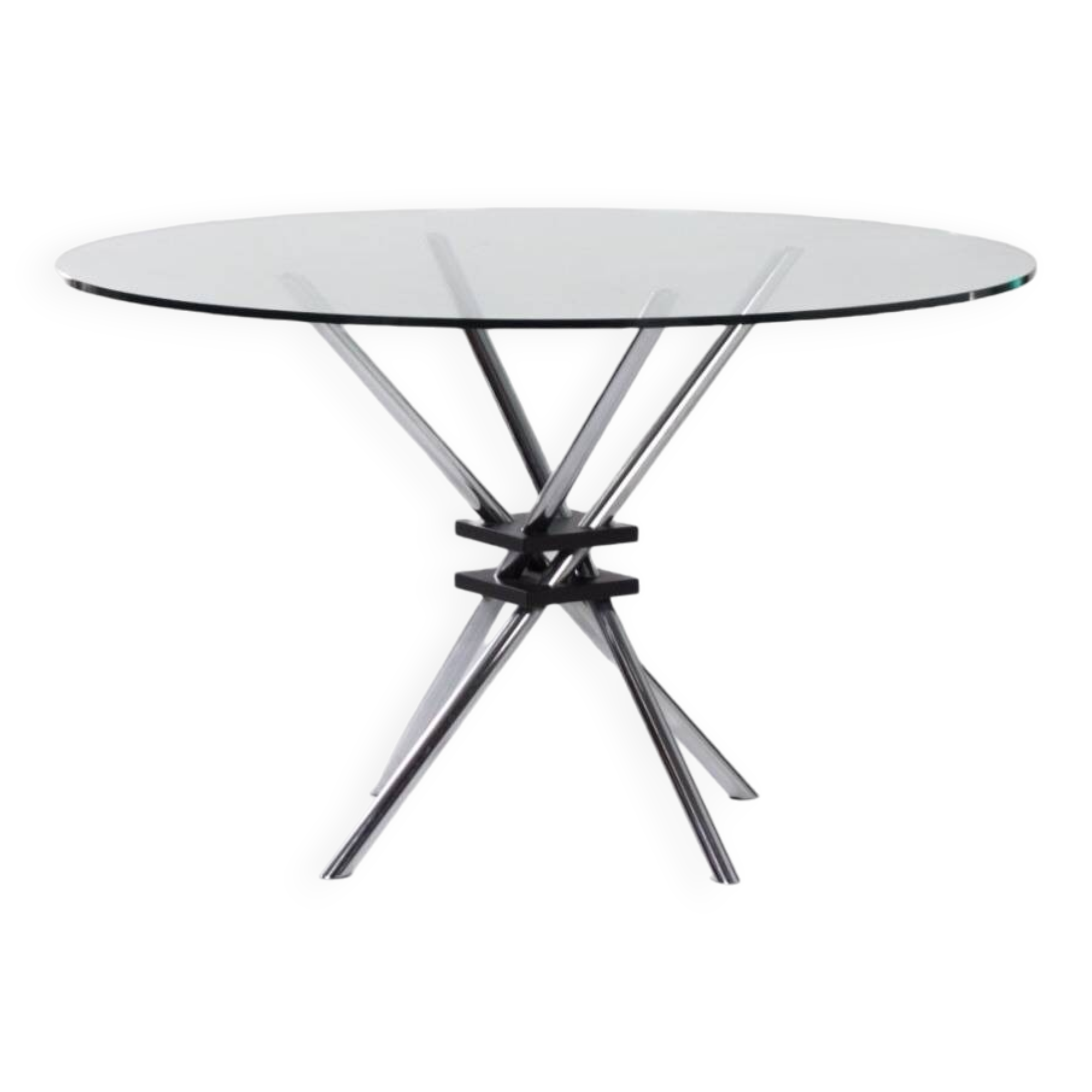 Round dining table model 459 by takehiko mizutani for alivar, 1990s