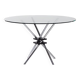 Table à manger ronde modèle 459 par takehiko mizutani pour alivar, années 1990