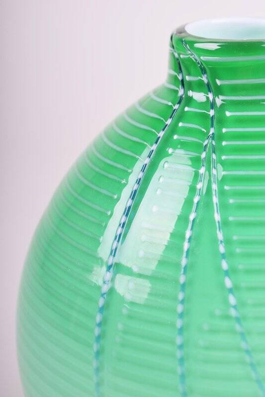 Mid-Century Vase in Glass, Czech, 1960s