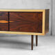 Mid-century modern Swedish rosewood and birch sideboard, 1960s