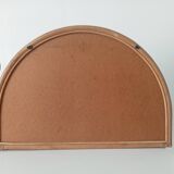 Miroir tablette vintage en rotin