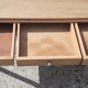 Art deco desk 3 drawers in oak wood raw 30s