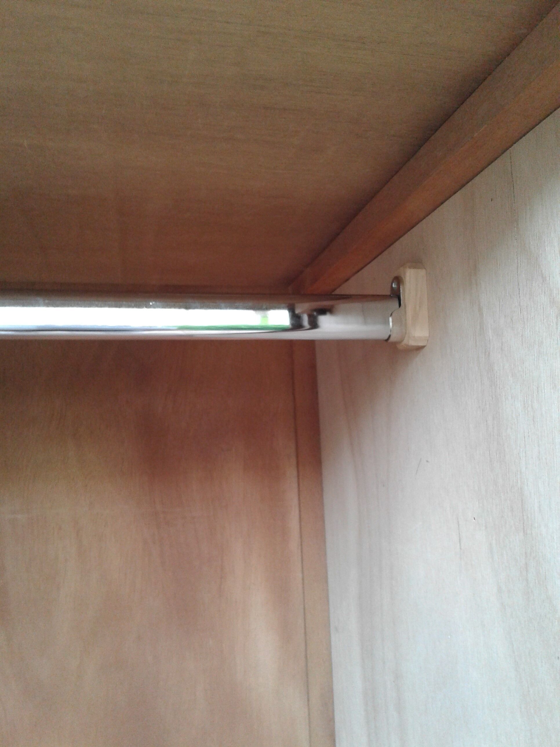 Wardrobe 3 doors sliding vintage feet compass