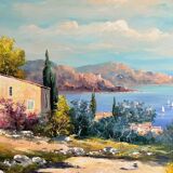 Provence, painting, R.lucas