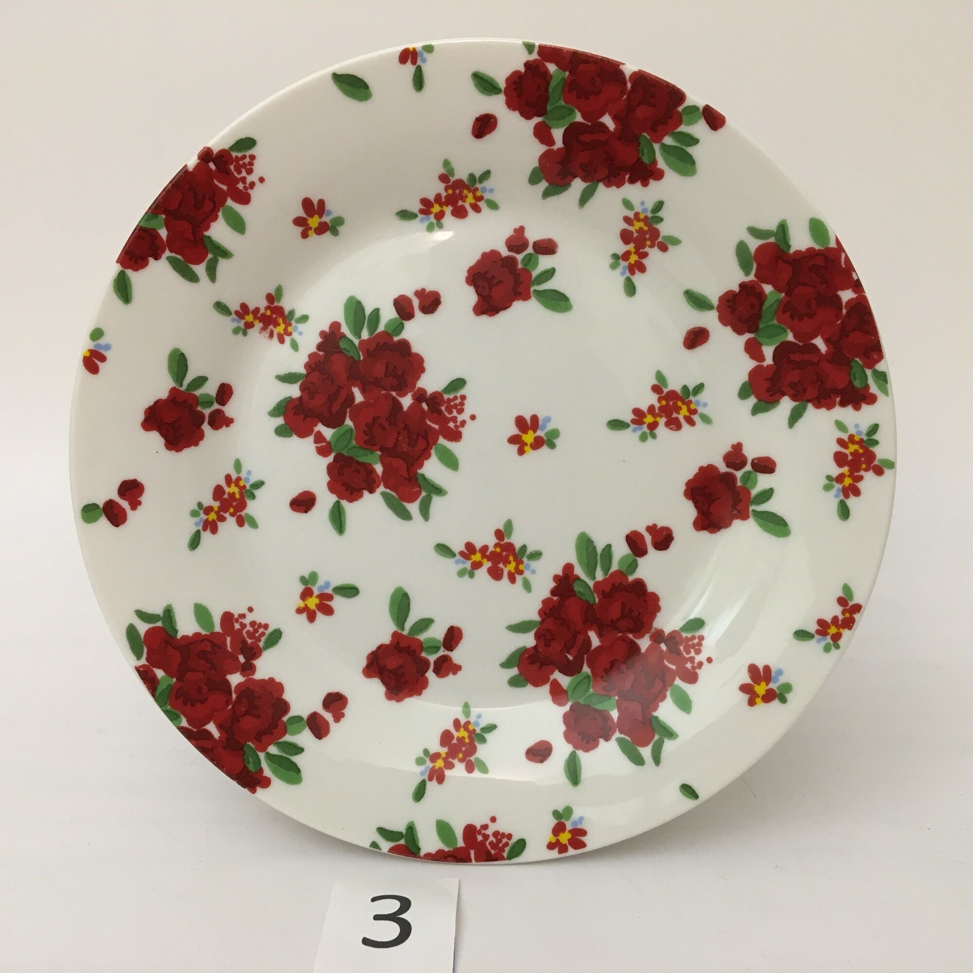 Set of 6 Vintage Dessert Plates "Country Corner - Le Havre - France"