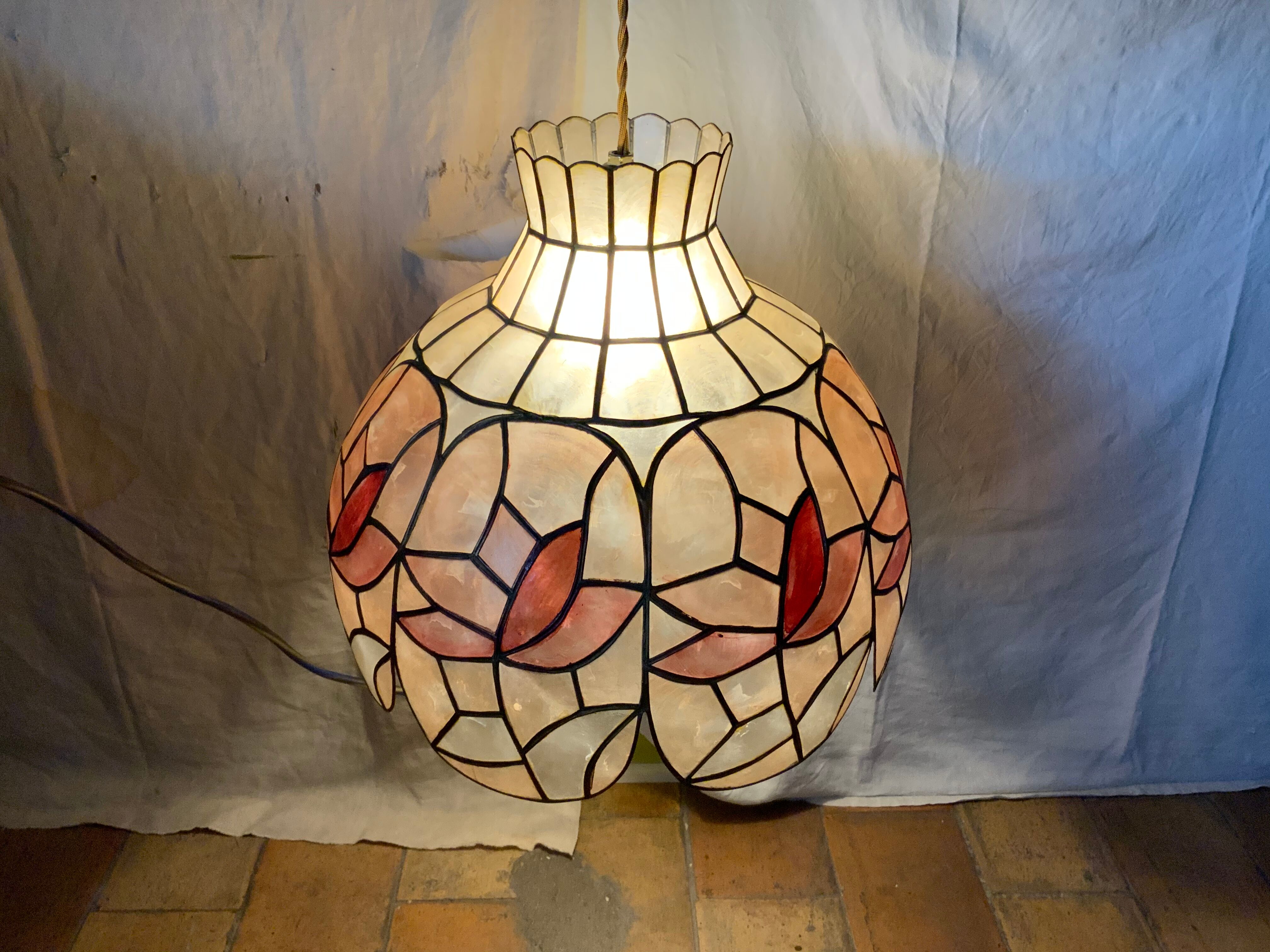 Vintage mother-of-pearl hanging