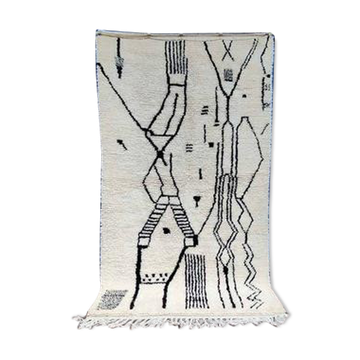 Tapis azilal motif berbère 130x235 cm