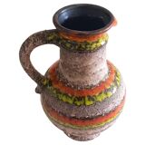 Mid Century West German Ceramic Pitcher by Heinz Hommerich for Übelacker, 1960s