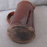 Glazed earthenware jug late 19th century milk pot
