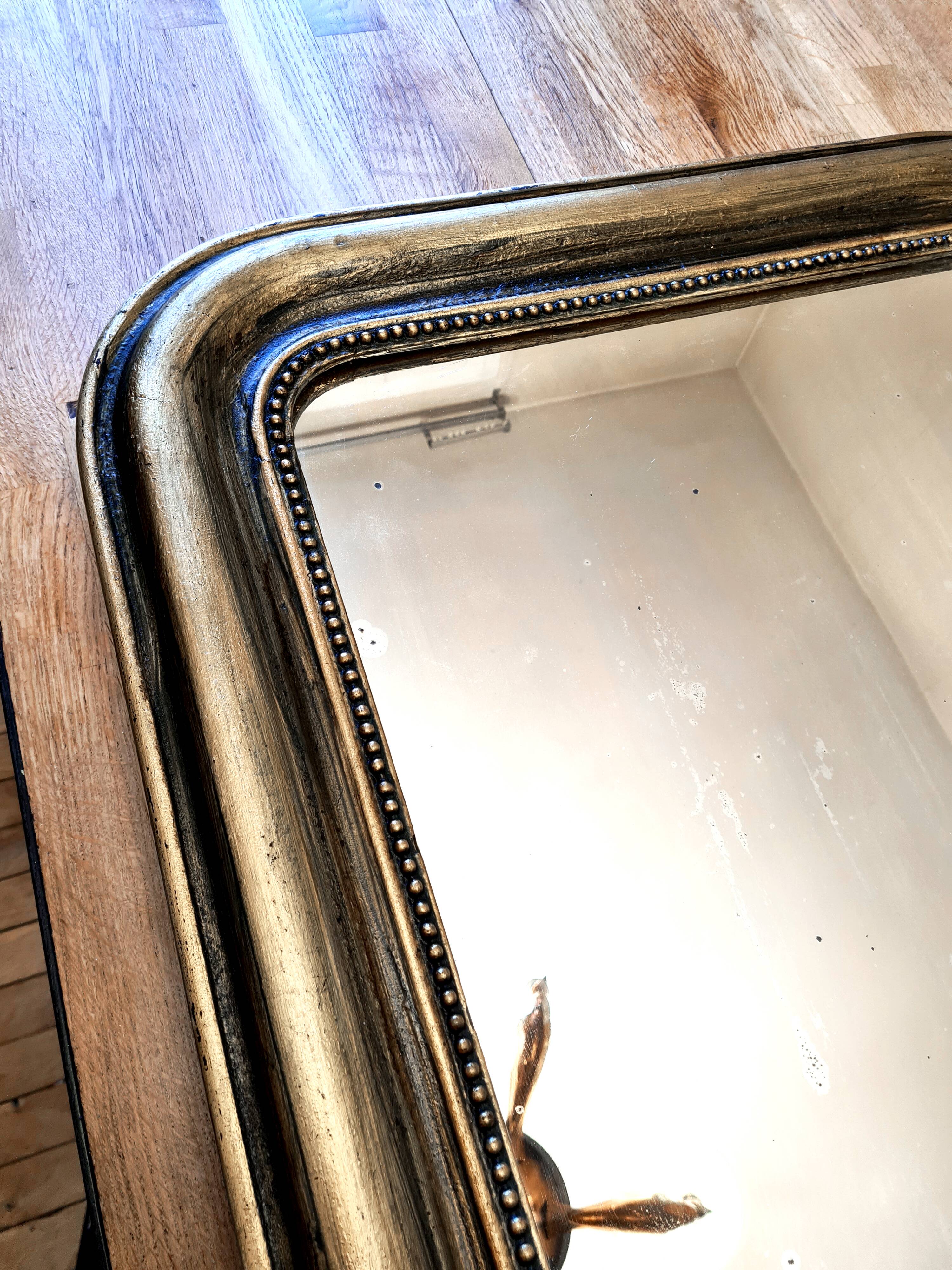 Antique Louis-Philippe mirror "Léonard"